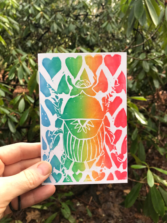 Love Bug Postcard